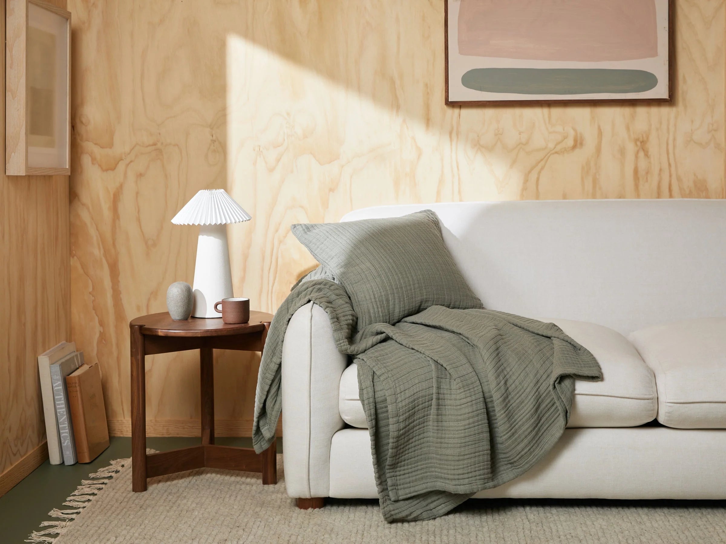 SoftLayers® Cloud Linen Gauze Throw 5