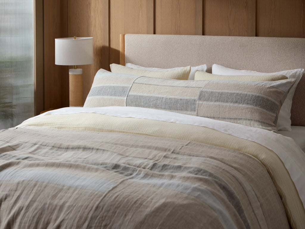 SoftLayers® Heritage Linen Body Pillow Cover 2