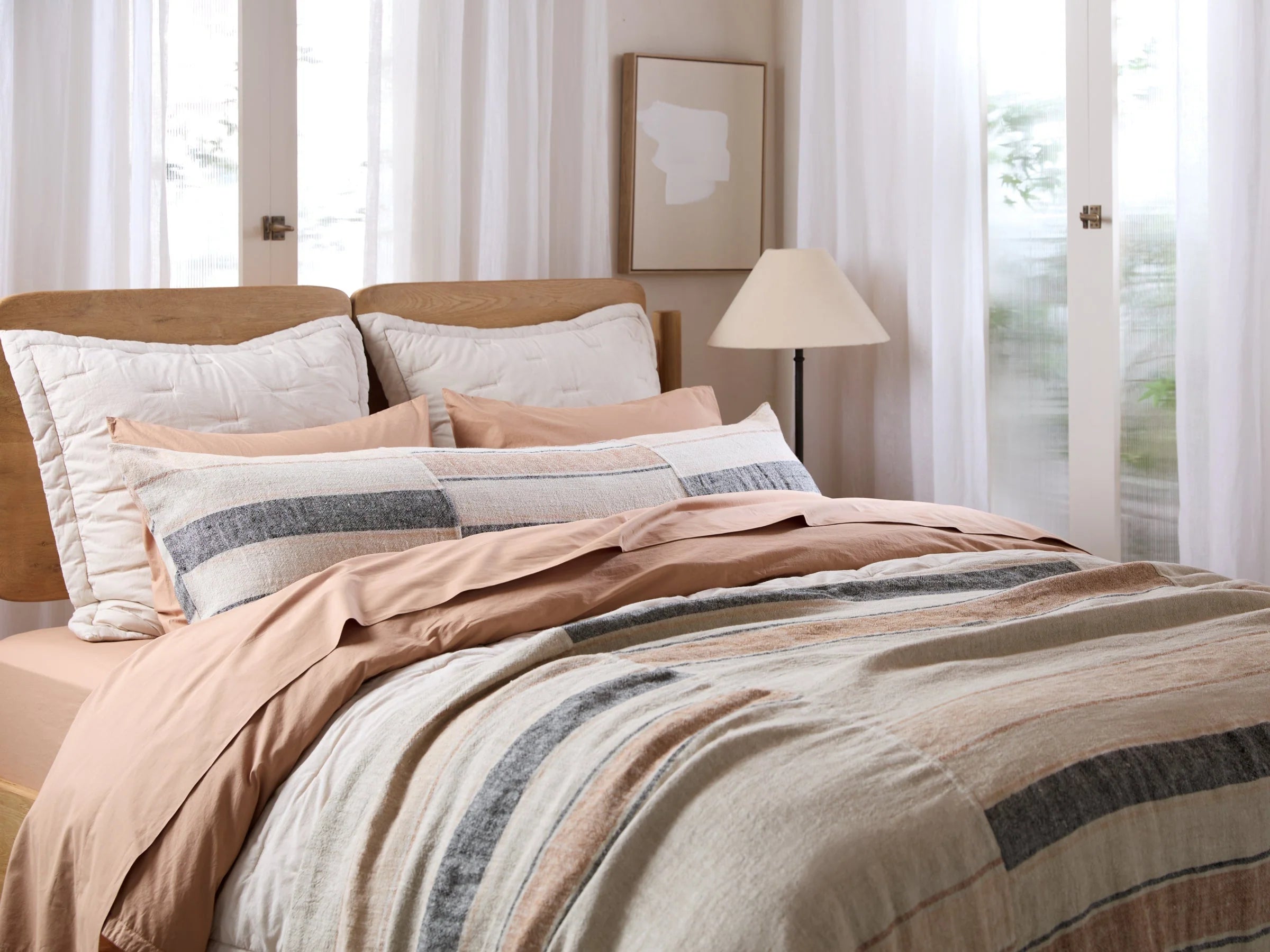 SoftLayers® Heritage Linen Body Pillow Cover