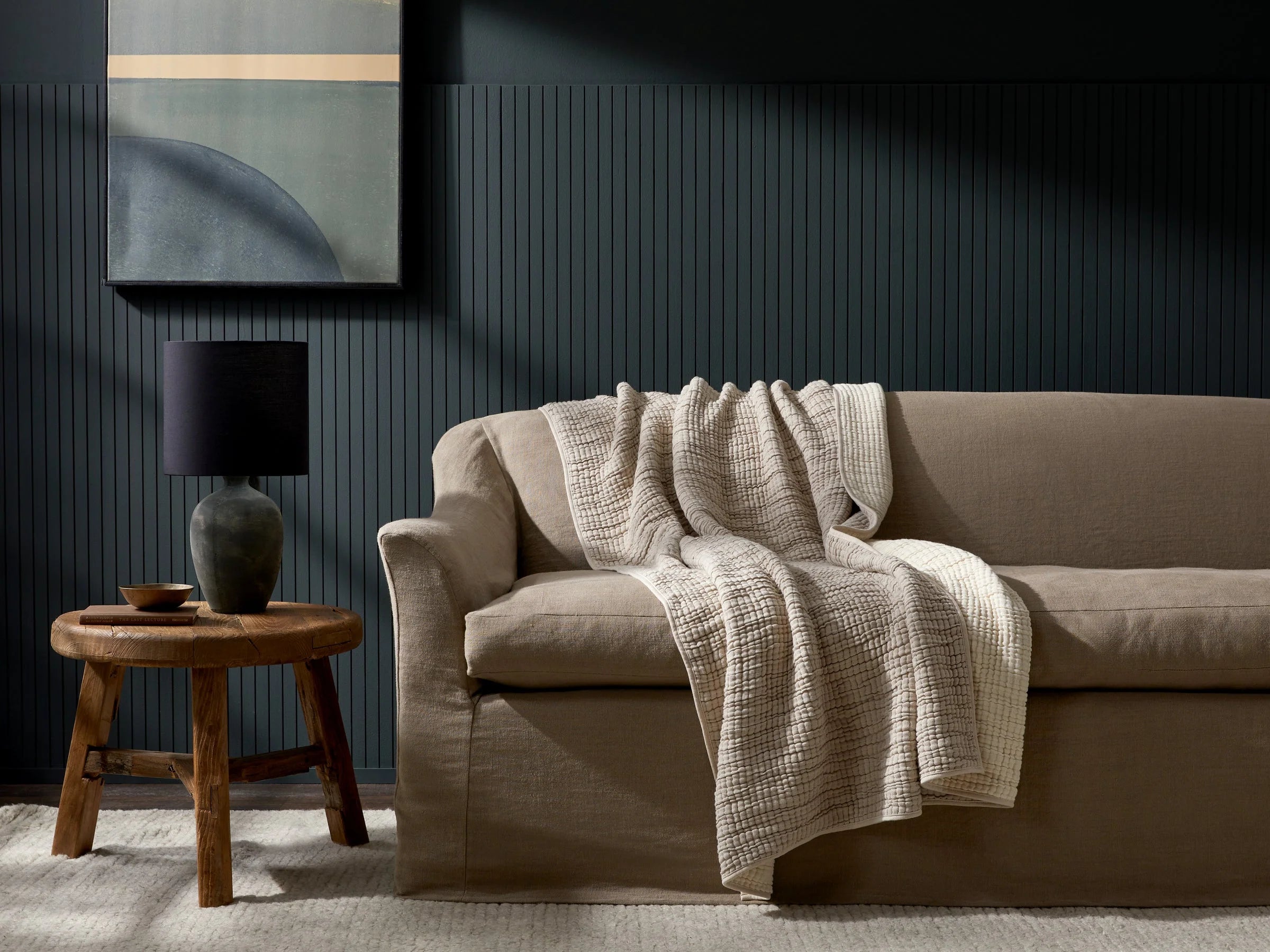 SoftLayers® Organic Channel Gauze Throw 4