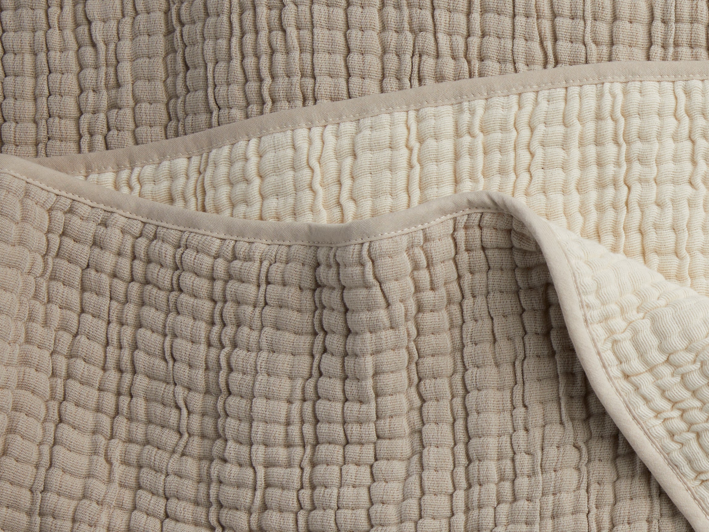 SoftLayers® Organic Channel Gauze Throw 4